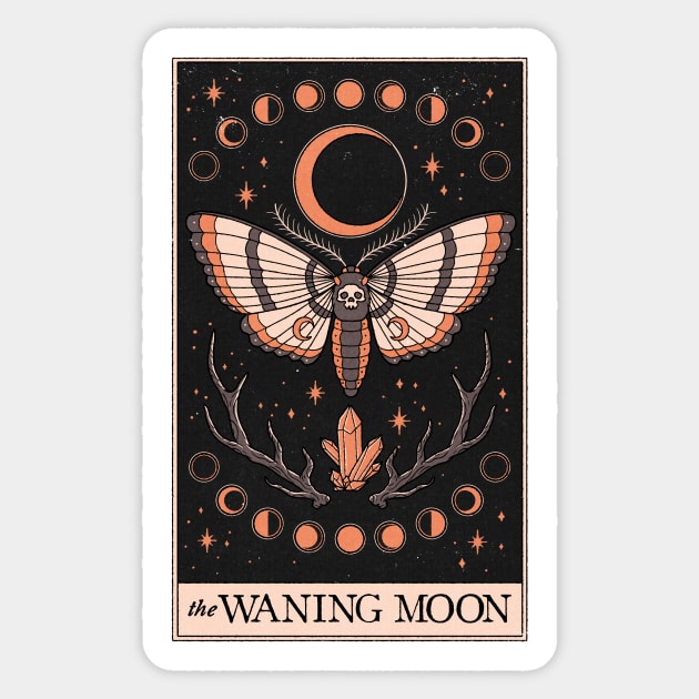 The Waning Moon Sticker by thiagocorrea